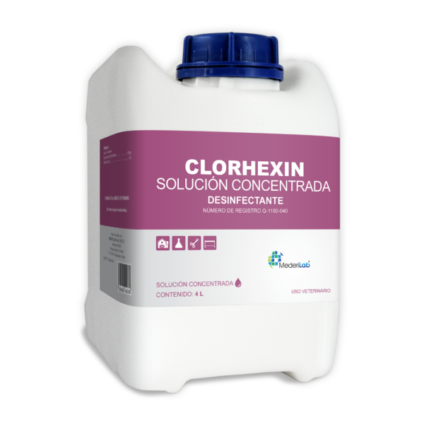 CLORHEXIN SOLUCIÓN CONCENT. 4 LT